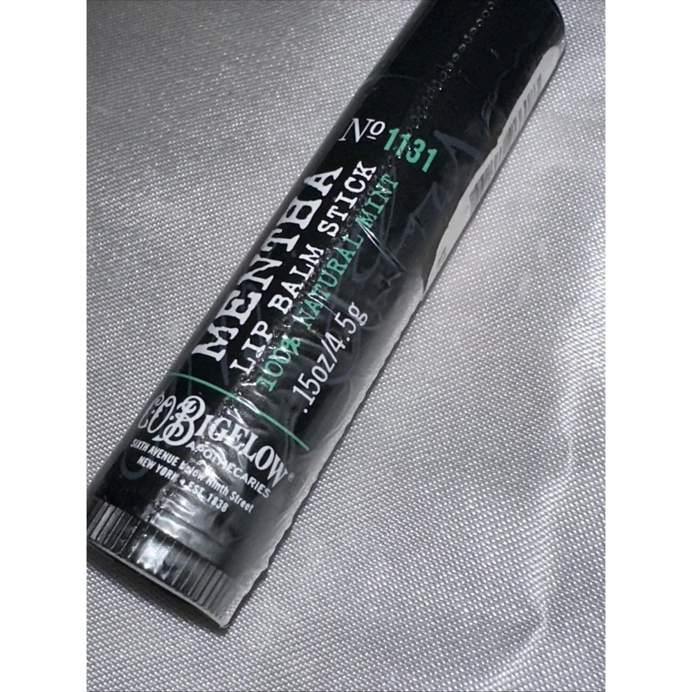 C.O Bigelow Mentha Lip‎ Balm Stick 100% Natural Mint 1131 New